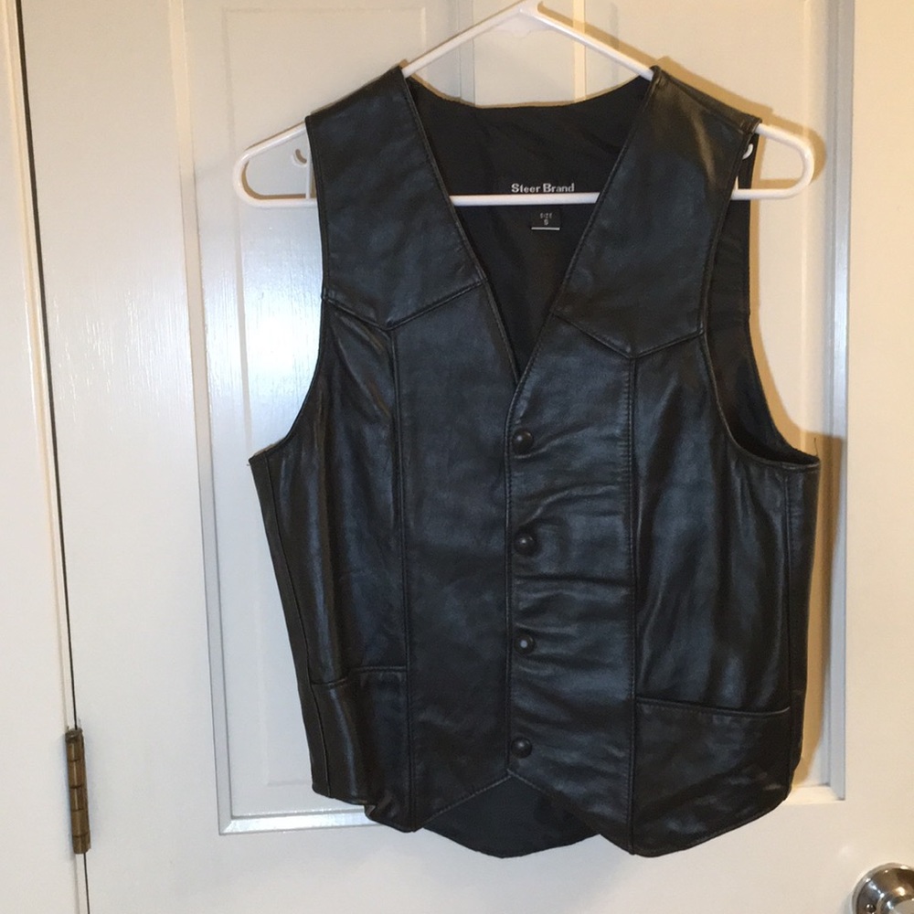 Leather Vest